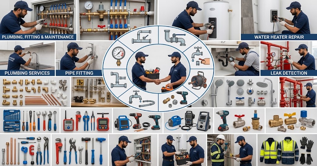 Plumbing, Fittings, Maintenance
